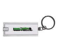 Azeeda 'The Flying Scotsman' LED Torch Keyring - Compact Pocket Flashlight with Keychain - Handy Mini Light for Bags and Keys (KT00030725)