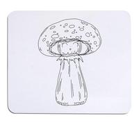 Azeeda 'The Happy Toadstool ' Mouse Mat/Desk Pad (MO00047572)