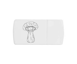 Azeeda 'The Happy Toadstool ' Pill Box with Splitter (PI00044464)