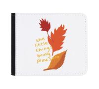 Azeeda 'The Little Things Bring Pleasure ' Wallet (WL00033805)