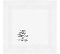 Azeeda 'The Only Way Out Is Through' Cotton Napkin/Dinner Cloth (NK00046816)