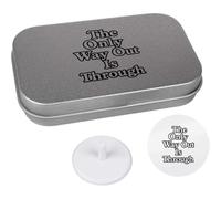 Azeeda 'The Only Way Out Is Through' Golf Markers Gift Set (GO00086235)