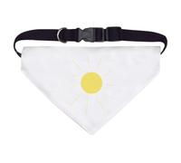 Azeeda 'The Sun Is Shining' Pet Bandana - White, L (PD00086930)