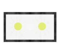 Azeeda 'The Sun Is Shining' Pet Feeding Mat (PM00040641) | Placemat for Dog / Cat Food and Water Bowls, Kitchens and Floors
