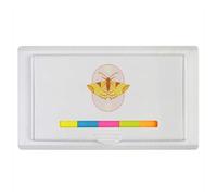 Azeeda 'The Sun Moth' Sticky Note Ruler Pad (ST00048240)