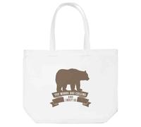 Azeeda 'The Woods Are Calling' Tote Shopping Bag For Life (BG00082789)