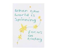Azeeda 'The World Is Spinning' Temporary Tattoo - A6 (TO00097577)