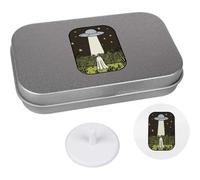 Azeeda 'There's A UFO In The Cornfield' Golf Markers Gift Set (GO00084944)