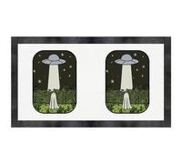 Azeeda 'There's A UFO In The Cornfield' Pet Feeding Mat (PM00032618)