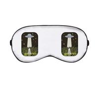 Azeeda 'There's A UFO in The Cornfield' Sleep/Travel Eye Mask (EY00032701)