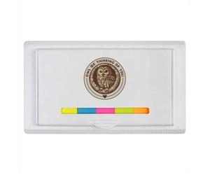 Azeeda 'Thinking of You Owl' Sticky Note Ruler Pad (ST00045907)