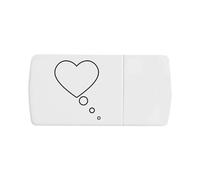 Azeeda 'Thinking of You' Pill Box with Tablet Splitter (PI00038237)
