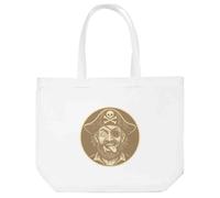 Azeeda 'Thirsty Pirate' Tote Shopping Bag For Life (BG00093000)