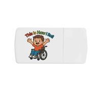 Azeeda 'This is How I Roll' Pill Box with Tablet Splitter (PI00036998)