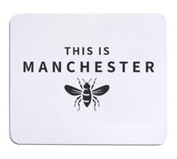 Azeeda 'This Is Manchester Bee' Mouse Mat/Desk Pad (MO00048392)