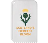 Azeeda 'Thistle Scotland's Fiercest Bloom' Plastic Ice Scraper (IC00044569)