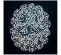 Azeeda 'Three French Hens' Window Cling - White, 72cm (WC00140637)