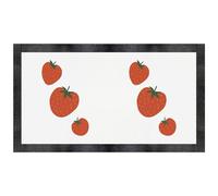 Azeeda 'Three Juicy Strawberries ' Pet Feeding Mat (PM00029292)