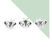 Azeeda 'Three Little Butterflies' Premium Vinyl Decal Sticker - Waterproof, Durable & Easy to Apply - Ideal for Cars, Windows, Bins and More - 720mm (XXL) (DW00164503)