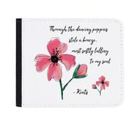 Azeeda 'Through The Dancing Poppies Stole A Breeze' Wallet (WL00029802)