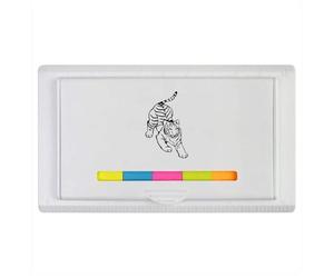 Azeeda 'Tiger Line Art' Sticky Note Ruler Pad (ST00044086)