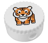 Azeeda 'Tiger Pixel Art' Compact Pencil Sharpener (PS00053312)