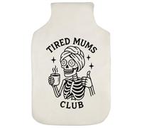 Azeeda 'Tired Mums Club' Hot Water Bottle Cover (HW00044288)
