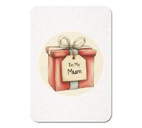 Azeeda 'To My Mum ' Rectangular Fridge Magnet - Decorative Refrigerator & Whiteboard Magnet for Home, Kitchen or Office - 70mm x 49mm (FM00057565)