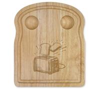Azeeda 'Toast Popping from Toaster' Wooden Breakfast Board (WB00093379)
