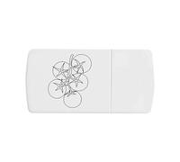 Azeeda 'Tomato on a Vine Outline' Pill Box with Tablet Splitter (PI00040533)