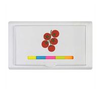 Azeeda 'Tomato on a Vine' Sticky Note Ruler Pad (ST00044369)