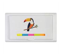 Azeeda 'Toucan on a Branch' Sticky Note Ruler Pad (ST00044819)