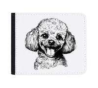 Azeeda 'Toy Poodle Portrait' Wallet (WL00028046)