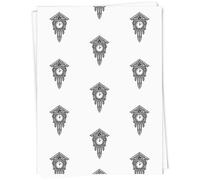 Azeeda 'Traditional Cuckoo Clock' Gift Wrap Paper (GI00142769) | 91cm x 61cm Gift Wrap for Birthdays, Christmas and Special Occasions