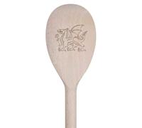 Azeeda 'Traditional Welsh Dragon' Wooden Spoon - 30cm (SO00023923)