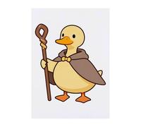 Azeeda 'Travelling Duck' Temporary Tattoo - Water Resistant, Skin-Safe, Non-Toxic Transfer (TO00103071)