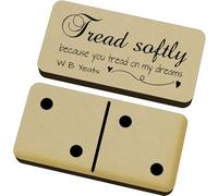 Azeeda 'Tread Softly Because You Tread On My Dreams' Domino Set & Box (DM00057470)