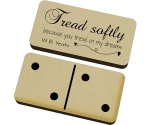 Azeeda 'Tread Softly Because You Tread On My Dreams' Domino Set & Box (DM00057470)