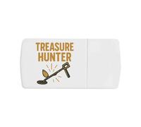 Azeeda 'Treasure Hunter' Pill Box with Tablet Splitter (PI00036744)