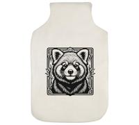 Azeeda 'Tree Panda' Hot Water Bottle Cover (HW00052904)