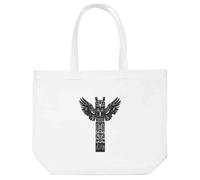 Azeeda 'Tribal Totem Pole ' Tote Shopping Bag For Life (BG00081795)