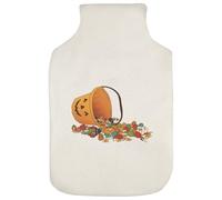 Azeeda 'Trick Or Treat Candy Bucket' Hot Water Bottle Cover (HW00042374)