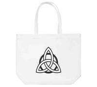 Azeeda 'Triquetra Celtic Triple Knot Symbol Design' Tote Shopping Bag For Life (BG00086779)