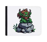 Azeeda 'Troll on Rock' Slim Wallet/Cardholder (WL00038218)