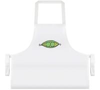 Azeeda 'Two Happy Peas in a Pod' Unisex Cooking Apron (AP00071321)