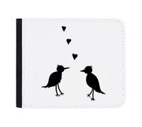 Azeeda 'Two Little Love Birds' Wallet (WL00028236)