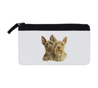 Azeeda 'Two Scottish Terriers Portrait' Pencil Case (PC00056649)