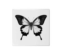 Azeeda 'Ulysses Butterfly' Ceramic Tile - 108mm Square (TD00046585) | Decorative Art Tile / Coaster for Kitchens and Home Decor