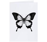 Azeeda 'Ulysses Butterfly' Greeting Card - A4 (GC00102922) | Blank Inside for Birthdays, Thank You Notes, Invitations and Gifts
