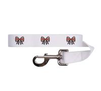 Azeeda 'Union Jack Bow' Dog Lead/Leash (DL00027851)